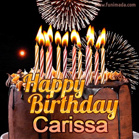 Happy Birthday Carissa S