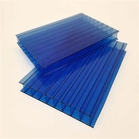 Blue Polycarbonate Multiwall Sheets 2 Mm At Rs 110 Sq Ft In Patna Id 23363871762