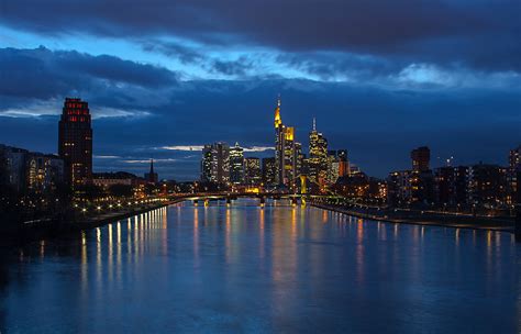Frankfurt Night World Photography Image Galleries By Aike M Voelker