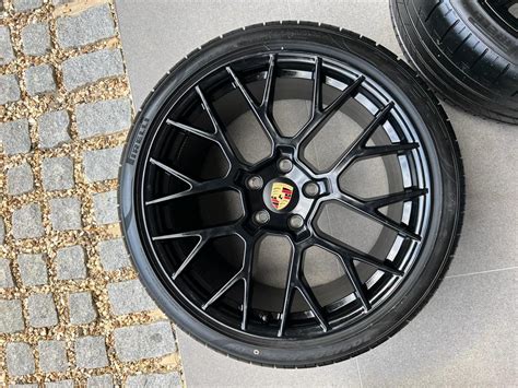 Set Of Porsche 911 992 Rs Spyder Design Wheels And Tyres