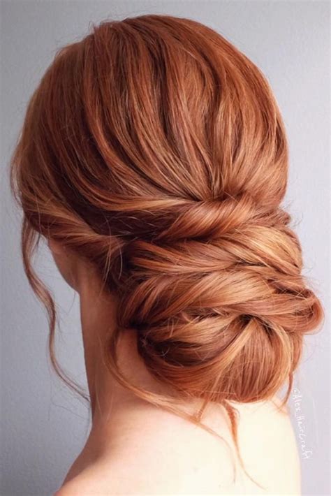 42 Chic Wedding Updos For Long Hair Long Hair Styles Red Hair Updo