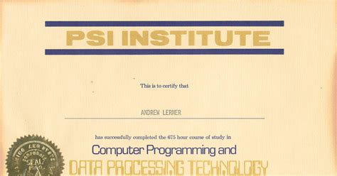 Andrew I Lerner Psi Institute