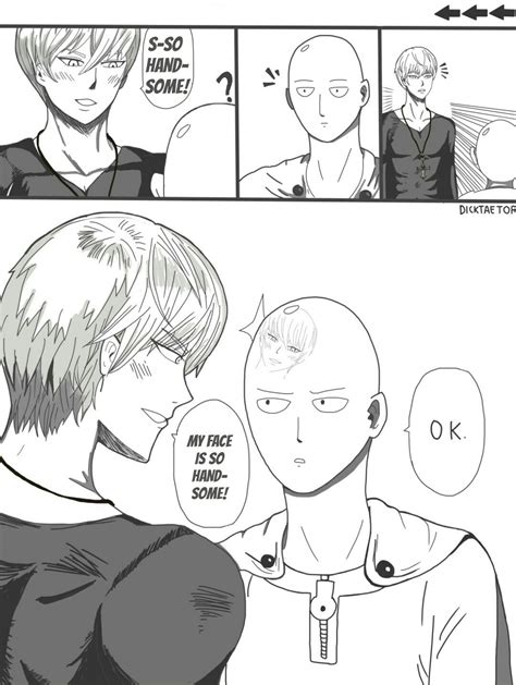 Amai Mask Meets Saitama For The First Time Onepunchman