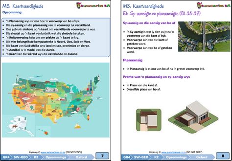 Graad 4 Sosiale Wetenskappe Sw Geografie En Geskiedenis Kwartaal 2