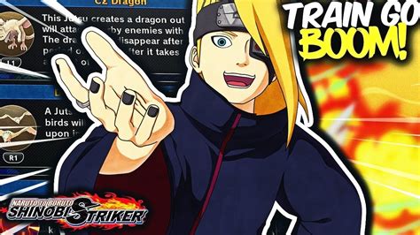 Naruto To Boruto Shinobi Striker Deidara Gameplay Youtube