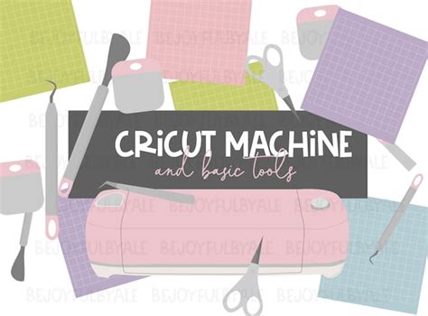 Cutting Machine Clipart PNG Cricut Clipart Crafting Etsy