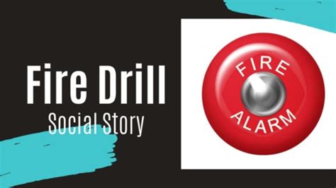 Fire Drill Animated Social Story For Special Education Early Elementary