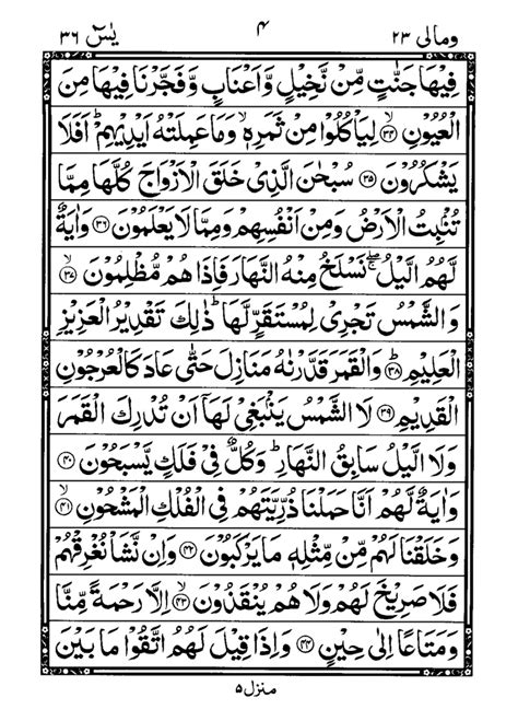 Surah Yaseen Full Pdf سورہ یاسین شریف مکمل