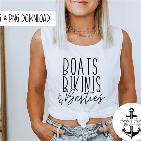 Bikini Girls On Boat Etsy