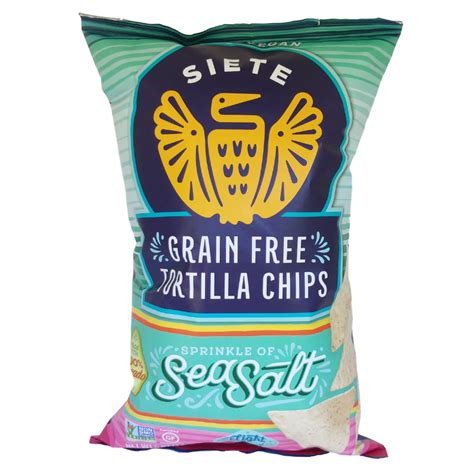 siete grain free sea salt tortilla chips 5 oz shopaip healthy foods