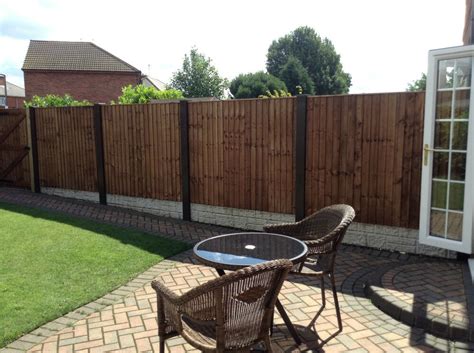 concrete fence post extender  garden fence panels fit solid steel  colours ebay