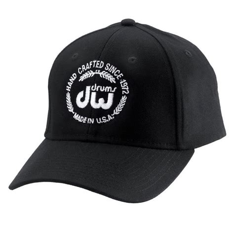 Dw Logo Hat Black Gear4music