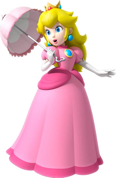 She resides in her castle along with many toads, who act as her loyal servants. Peach's Parasol - Super Mario Wiki, the Mario encyclopedia