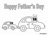 Father Fathers Coloring Cars Colouring Happy Crafts sketch template