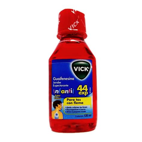 Vick 44 Jarabe Para Tos Infantil Botella 120ml