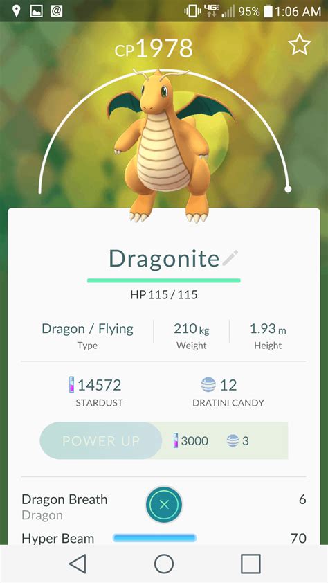 I Got A Dragonite W Hyper Beam Is It Any Good Rpokemongo