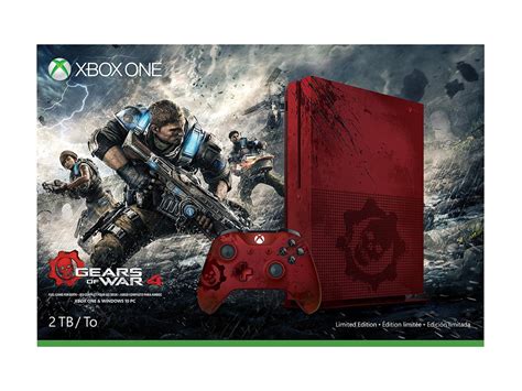 Xbox One S 2tb Console Gears Of War 4 Limited Edition Bundle