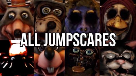 Five Nights At Chuck E Cheeses Rebooted Official All Jumpscares