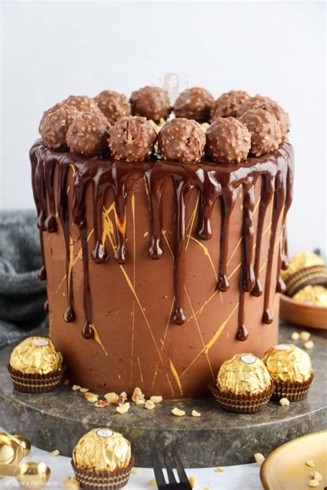 Chocolate Nutella Drip Cake Naked Chocolate Cake With Nutella