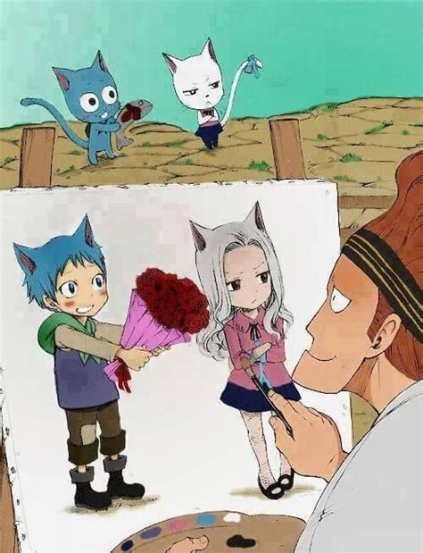 happy x carla fairy tail pictures fairy tail couples fairy tail anime