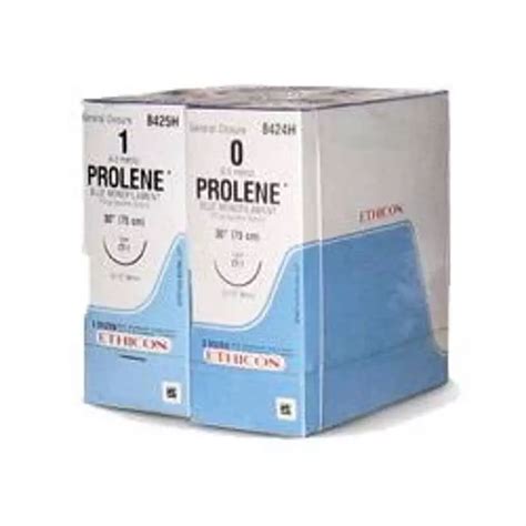 Buy Ethicon W8556 Prolene 5 0 Blue Monofilament Suture Size 90 Cm Pack