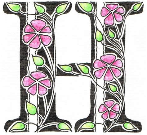 Creative Doodling With Judy West Stripes And Flowers Alphabet