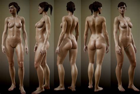 Nude Body Reference Photo