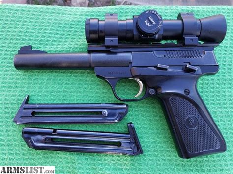 Armslist For Sale Browning Buckmark 22 Lr Target Pistol