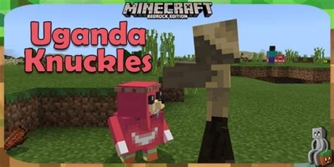 Addon Bedrock Uganda Knuckles Minecraft France