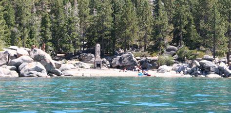 Chimney Beach Nv Lake Tahoe Public Beaches