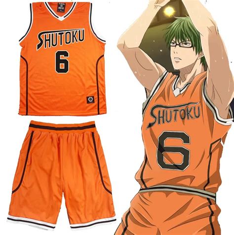 Anime Kuroko No Basuke Kurokos Basketball Cosplay Costume Midorima