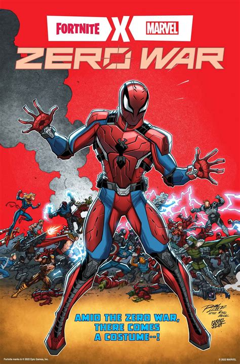 Spider Mans New Fortnite X Marvel Zero War Suit Revealed Marvel