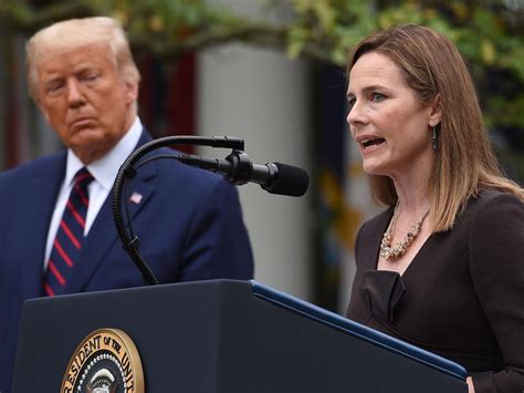 donald trump says judge amy coney barrett will ‘easily be confirmed to us supreme court daily