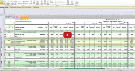 How To Create Excel Project Cost Estimator Template