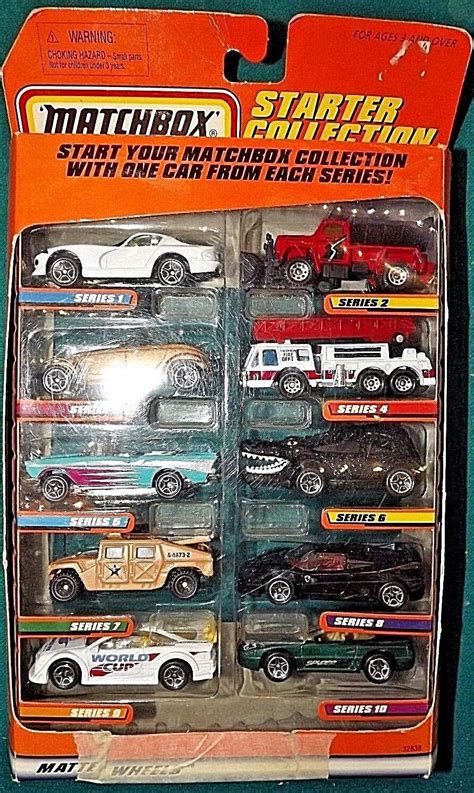 Matchbox 1997 Matchbox 10 Pack Starter Collection Unopened Condition