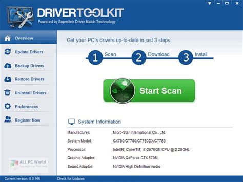 Megaify Driver Toolkit 85 Free Download Allpcworld