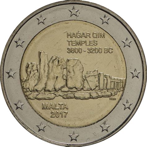 2 Euro Malta 2017 Münzenhandlung Tobias Honscha