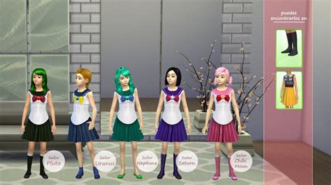 Anime Collection Sailor Moon Child 2 Los Sims 4 Kyosfera Sims 4