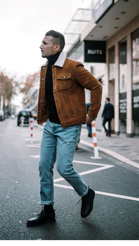 5 Super Cool Fall Outfits To Help To Level Up Your Fall Style With Images Mens Fashion Fall