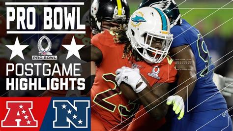 Afc Vs Nfc 2017 Nfl Pro Bowl Game Highlights Nfl Pro Bowl Bowl
