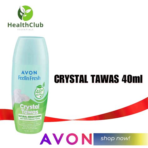 Avon Feelin Fresh Quelch Crystal Tawas Anti Perspirant Deodorant Cream