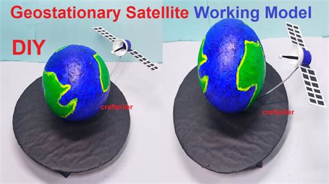 Geo Stationary Satellite Working Model For Science Project Exhibition