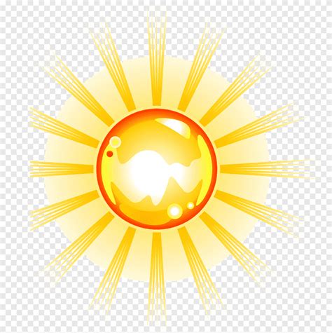 Картинки Png на прозрачном фоне солнце