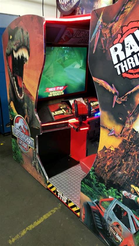 Jurassic Park Environmental Arcade Game Raw Thrills