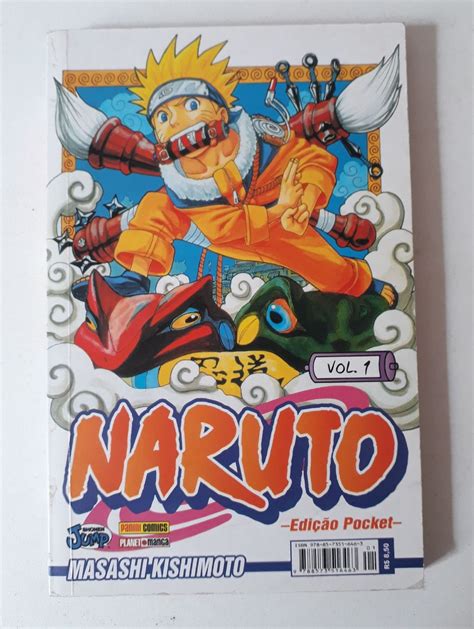 Mangá Naruto Vol1 Livro Panini Nunca Usado 50535404 Enjoei