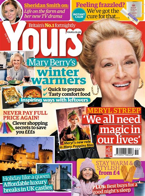 Yours Magazine 18th December 2018 Back Issue