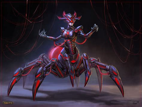 Grim Weaver Arachne Concept By Ptimm On Deviantart