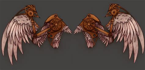 Steampunk Angel Wings Tee Design By Zephyr Aryn On Deviantart