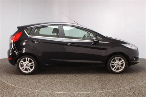 Used 2014 Black Ford Fiesta Hatchback 10 Zetec 5dr 79 Bhp For Sale In