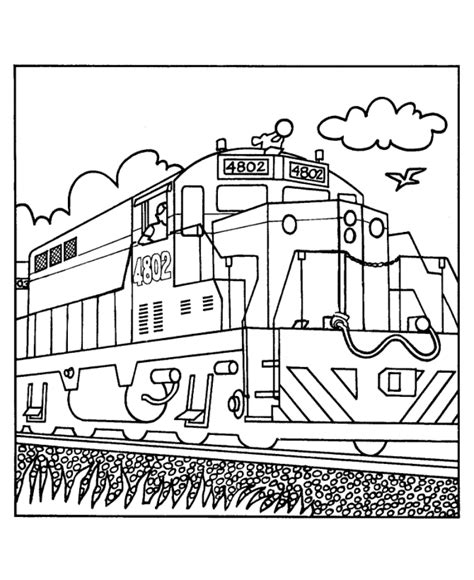 Free Little Engine That Could Coloring Pages Download Free Little
